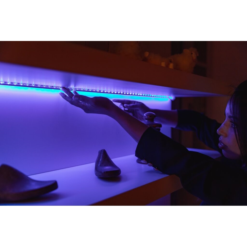 Twinkly - LED RGB Reguliuojama juostelė LINE 100xLED 1,5 m Wi-Fi
