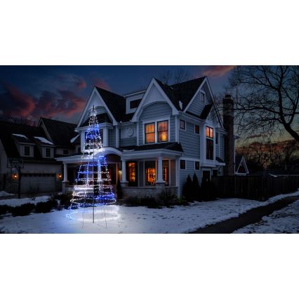 Twinkly - LED RGBW su reguliuojamu ryškumu lauko kalėdinė eglutė LIGHT TREE 1000xLED 6 m IP44 Wi-Fi
