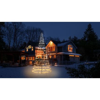 Twinkly - LED RGBW su reguliuojamu ryškumu lauko kalėdinė eglutė LIGHT TREE 1000xLED 6 m IP44 Wi-Fi