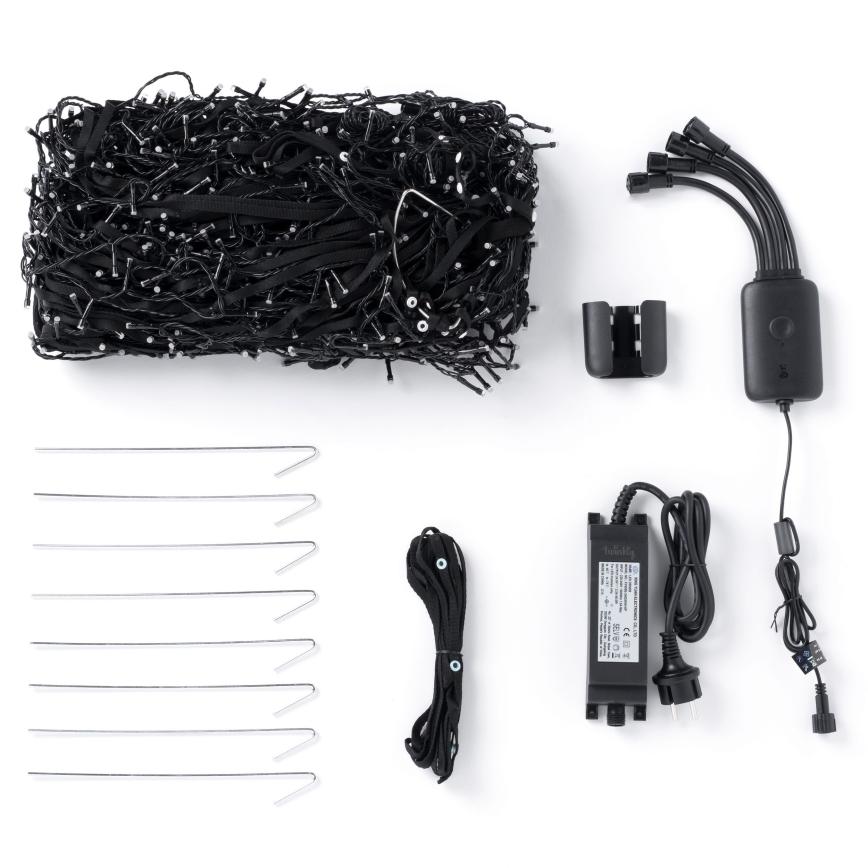 Twinkly - LED RGBW su reguliuojamu ryškumu lauko kalėdinė eglutė LIGHT TREE 1000xLED 6 m IP44 Wi-Fi