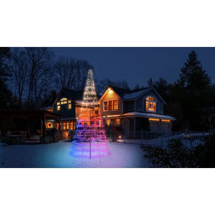 Twinkly - LED RGBW Nustatomas lauko Kalėdų medis LIGHT TREE 1000xLED 6 m IP44 Wi-Fi