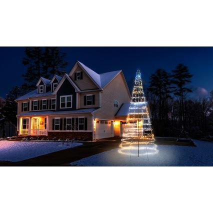 Twinkly - LED RGBW Nustatomas lauko Kalėdų medis LIGHT TREE 1000xLED 6 m IP44 Wi-Fi