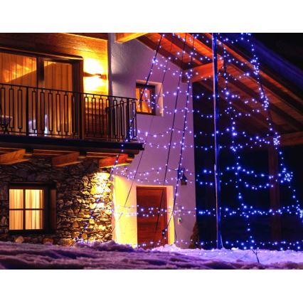 Twinkly - LED RGBW Pritemdoma lauko Kalėdinė eglutė LIGHT TREE 450xLED 3m IP44 Wi-Fi