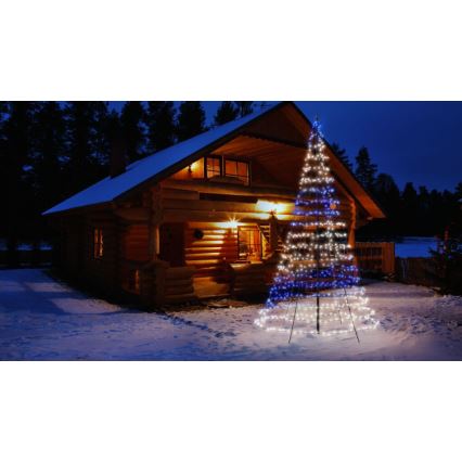 Twinkly - LED RGBW reguliuojama lauko kalėdinė eglutė LIGHT TREE 750xLED 4m IP44 Wi-Fi