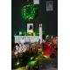 Twinkly - LED RGB šviesos reguliavimas Kalėdinis vainikas PRE-LIT WREATH 50xLED diametras 61cm Wi-Fi