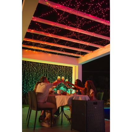 Twinkly - LED RGBW šviesos reguliavimas lauko Kelėdinė girlianda STRINGS 250xLED 23,5m IP44 Wi-Fi