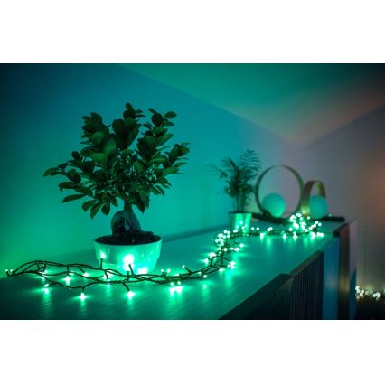 Twinkly - LED RGB šviesos reguliavimas lauko Kelėdinė girlianda STRINGS 250xLED 23,5m IP44 Wi-Fi