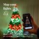 Twinkly - LED RGB šviesos reguliavimas lauko Kelėdinė girlianda STRINGS 250xLED 23,5m IP44 Wi-Fi