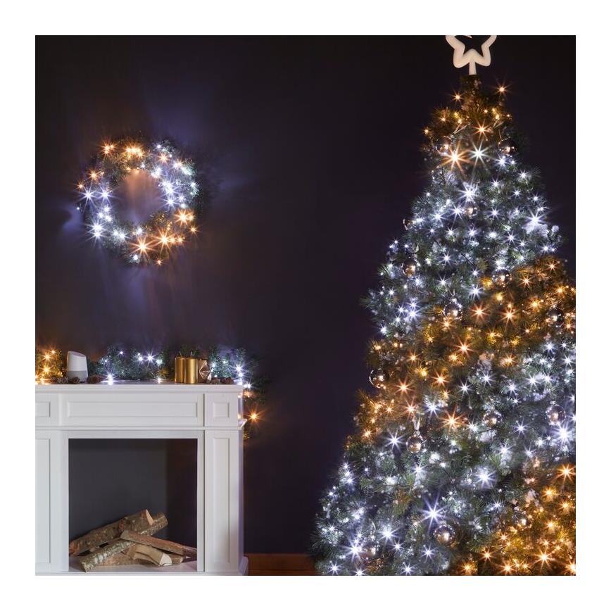 Twinkly - LED šviesos reguliavimas lauko Kelėdinė girlianda STRINGS 400xLED 35,5m IP44 Wi-Fi