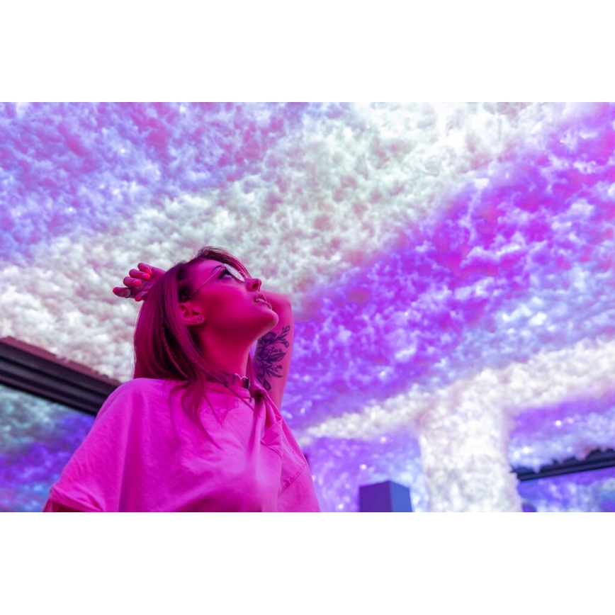 Twinkly - LED RGB šviesos reguliavimas lauko Kelėdinė girlianda STRINGS 400xLED 35,5m IP44 Wi-Fi