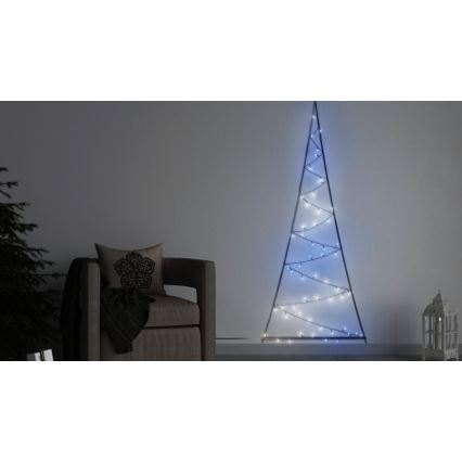 Twinkly - LED RGBW Pritemdoma lauko Kalėdinė eglutė LIGHT TREE 70xLED IP44 Wi-Fi