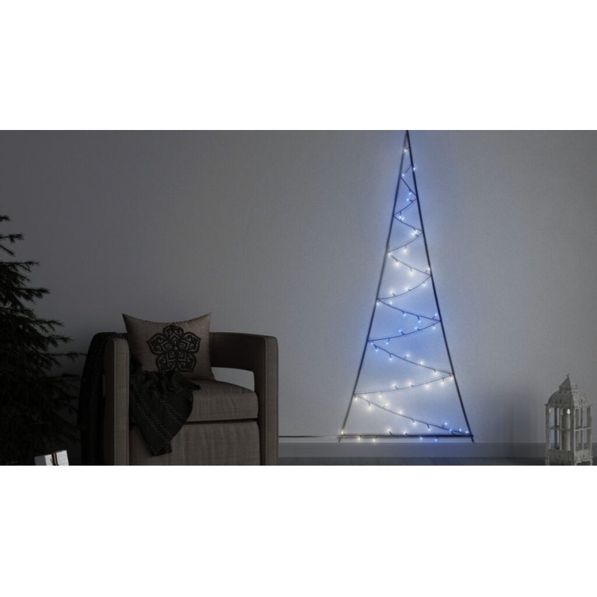 Twinkly - LED RGBW Pritemdoma lauko Kalėdinė eglutė LIGHT TREE 70xLED IP44 Wi-Fi