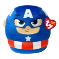 TY - Pliušinis žaislas Squishy CAPTAIN AMERICA 22 cm