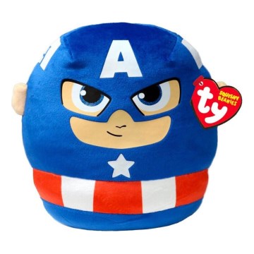 TY - Pliušinis žaislas Squishy CAPTAIN AMERICA 22 cm