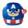 TY - Pliušinis žaislas Squishy CAPTAIN AMERICA 22 cm