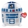 TY - Pliušinis žaislas Squishy R2D2 Star Wars 22 cm