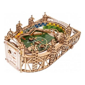 Ugears - 3D medinė mechaninė dėlionė Harry Potter Quidditch Pinball