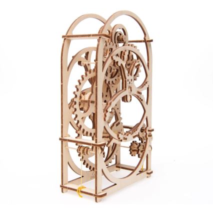 Ugears - 3D medinė mechaninė dėlionė Laikrodžio mechanizmas