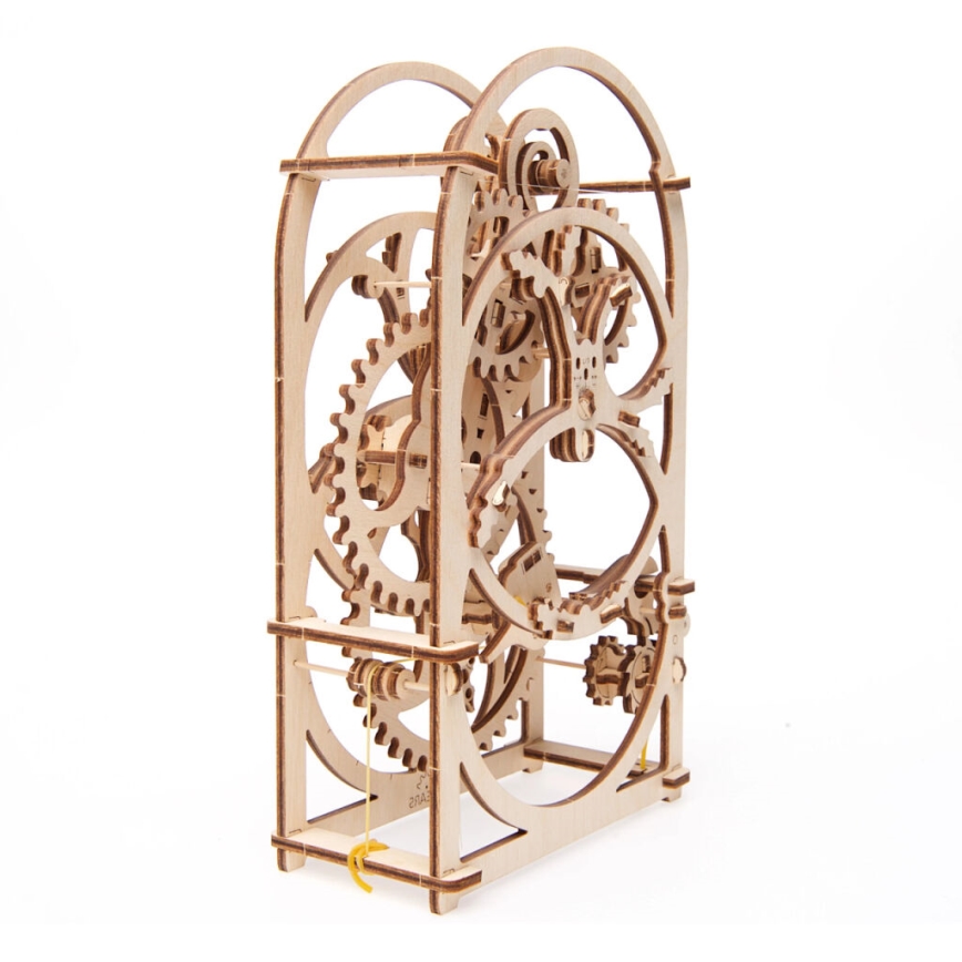 Ugears - 3D medinė mechaninė dėlionė Laikrodžio mechanizmas