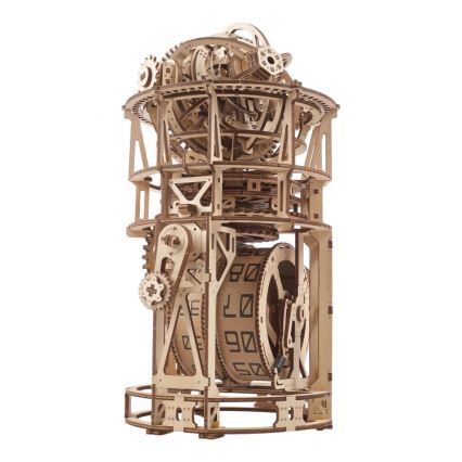 Ugears - 3D medinė mechaninė dėlionė Laikrodžio mechanizmas su turbiljonu