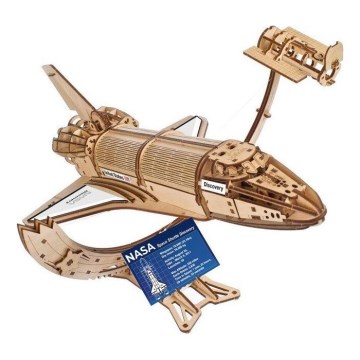Ugears - 3D medinė mechaninė dėlionė NASA space shuttle