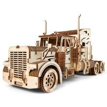 Ugears - 3D medinė mechaninė dėlionė Puspriekabė sunkvežimis Heavy Boy