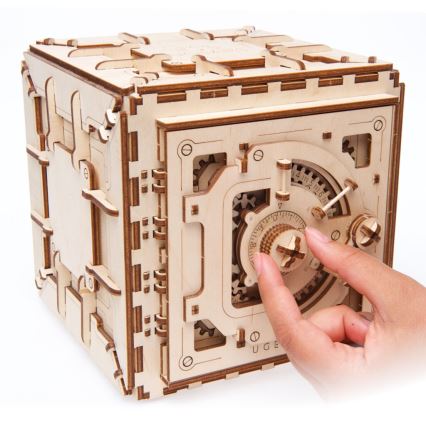 Ugears - 3D medinė mechaninė dėlionė Saugus