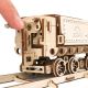 Ugears - 3D medinė mechaninė dėlionė V-Express garvežys su konkursu