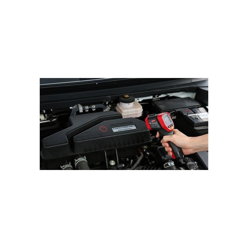 Uni-T - Infraraudonųjų spindulių bekontaktis termometras 1x9V 6LR61 1300°C