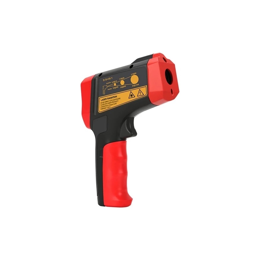 Uni-T - Infraraudonųjų spindulių bekontaktis termometras 1x9V 6LR61 1300°C