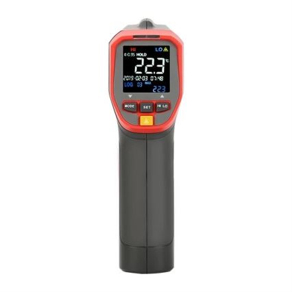 Uni-T - Infraraudonųjų spindulių bekontaktis termometras 1x9V 6LR61 600°C