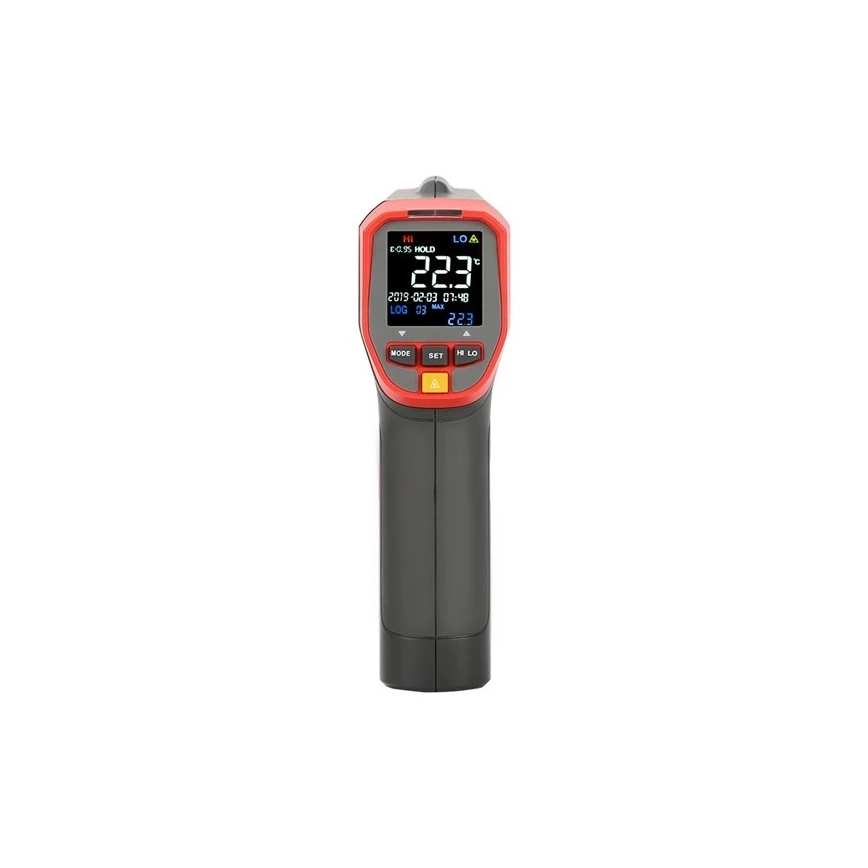 Uni-T - Infraraudonųjų spindulių bekontaktis termometras 1x9V 6LR61 600°C