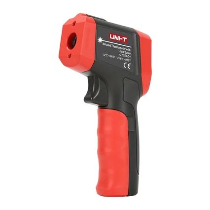 Uni-T - Infraraudonųjų spindulių bekontaktis termometras 1x9V 6LR61 600°C