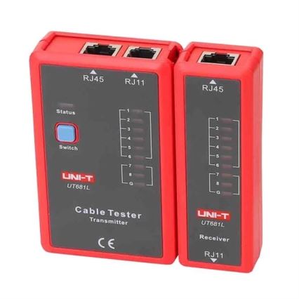 Uni-T - Kabelio testeris 9V 1x6LR61