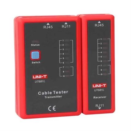 Uni-T - Kabelio testeris 9V 1x6LR61