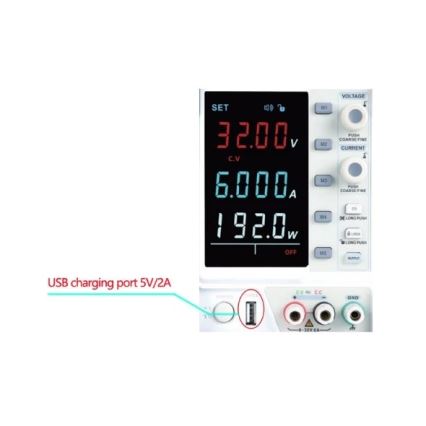 Uni-T UDP1306C - Laboratorinis maitinimo šaltinis UDP1306C 0-32V/0-6A