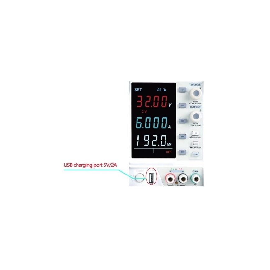 Uni-T UDP1306C - Laboratorinis maitinimo šaltinis UDP1306C 0-32V/0-6A