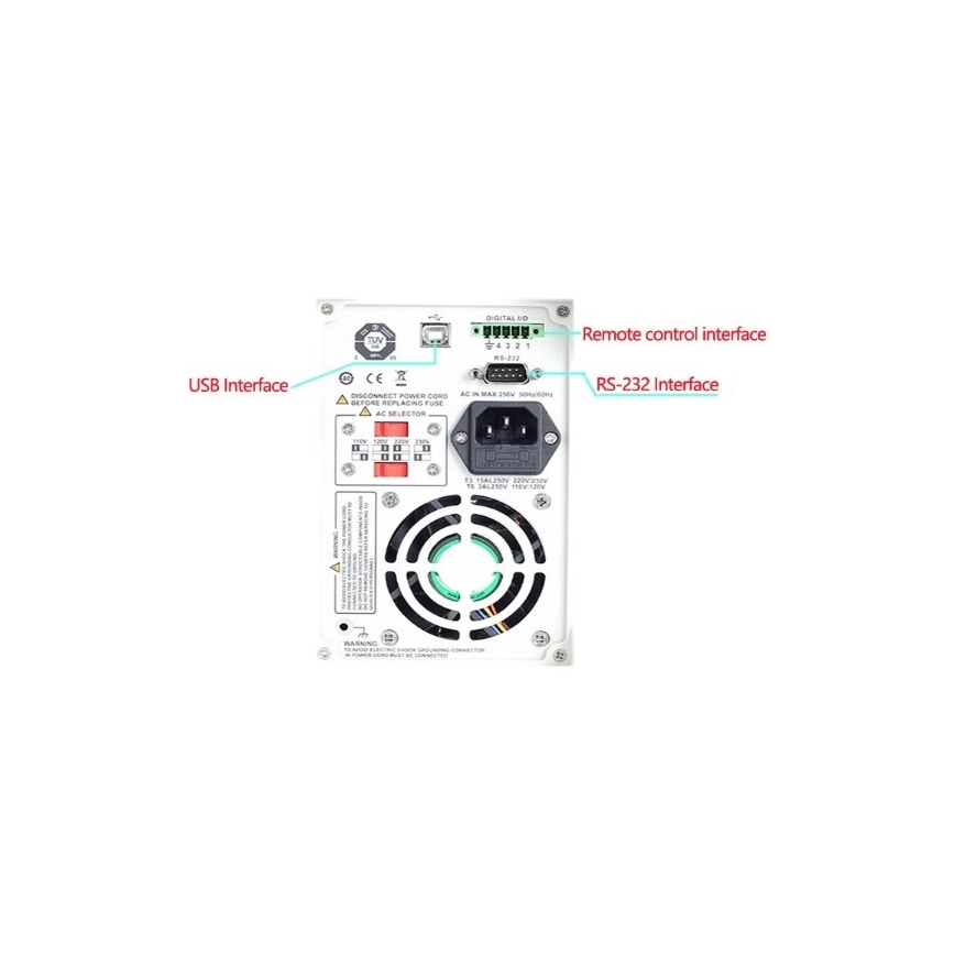 Uni-T UDP1306C - Laboratorinis maitinimo šaltinis UDP1306C 0-32V/0-6A