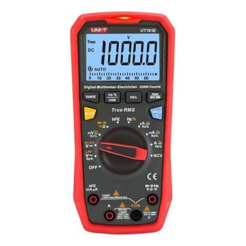 Uni-T UT161E - multimetras 4xAA