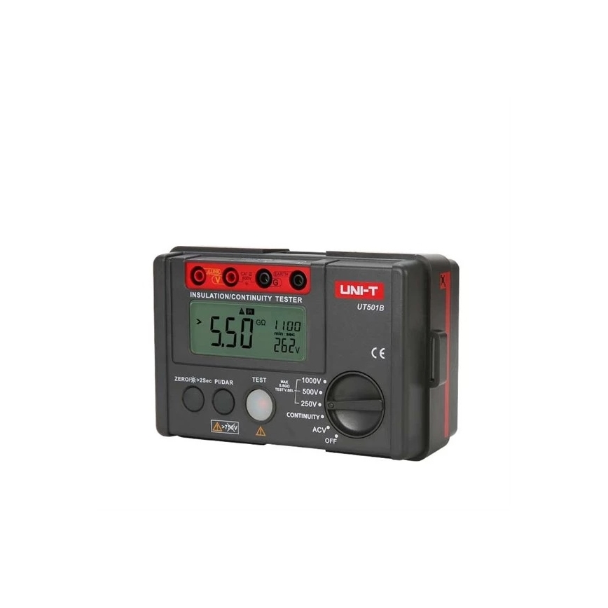 Uni-T UT501B - Izoliacijos varžos testeris 6xAA