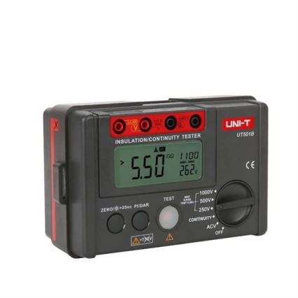 Uni-T UT501B - Izoliacijos varžos testeris 6xAA