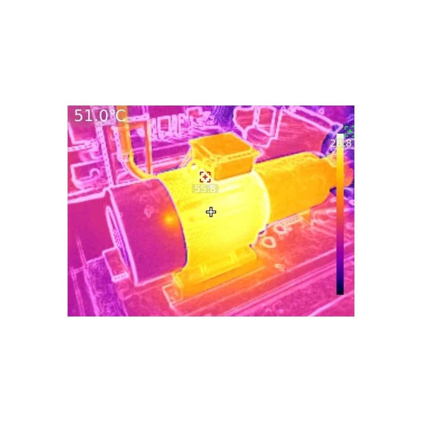 Uni-T UTi720V - Termovizorius 5200 mAh 640x480 px 3,7V IP54