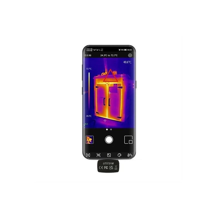Uni-T UTi721M - Termovizorius USB-C