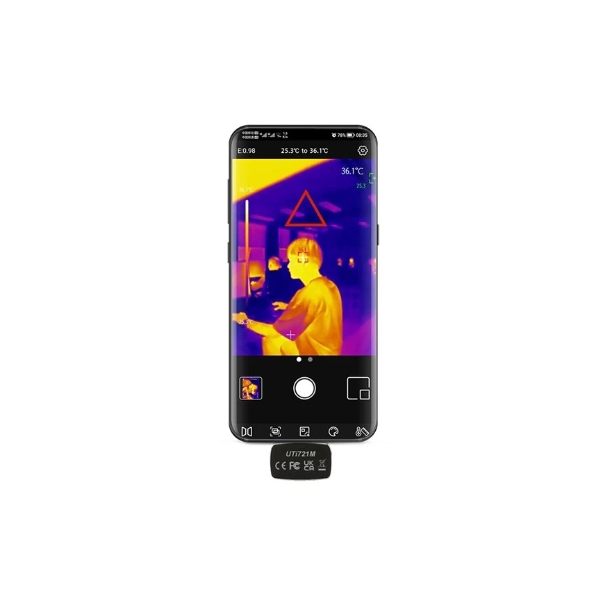 Uni-T UTi721M - Termovizorius USB-C