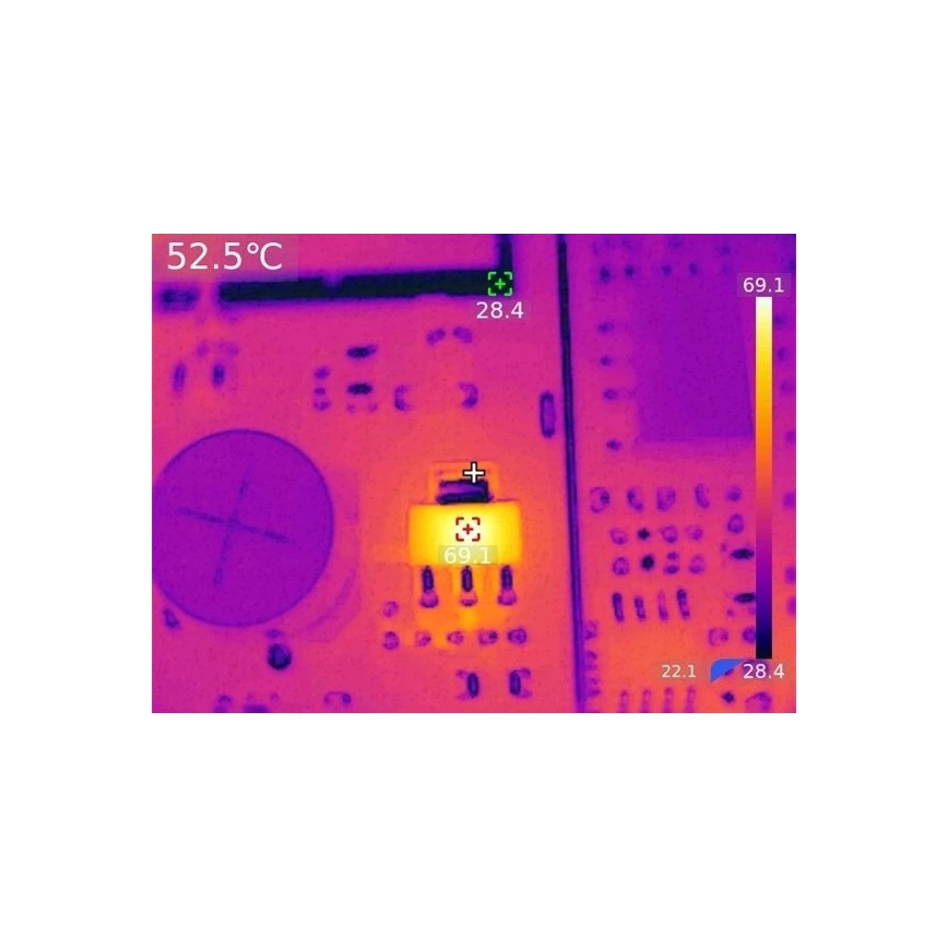 Uni-T UTi730V - Termovizorius 5200 mAh 640x480px IP54