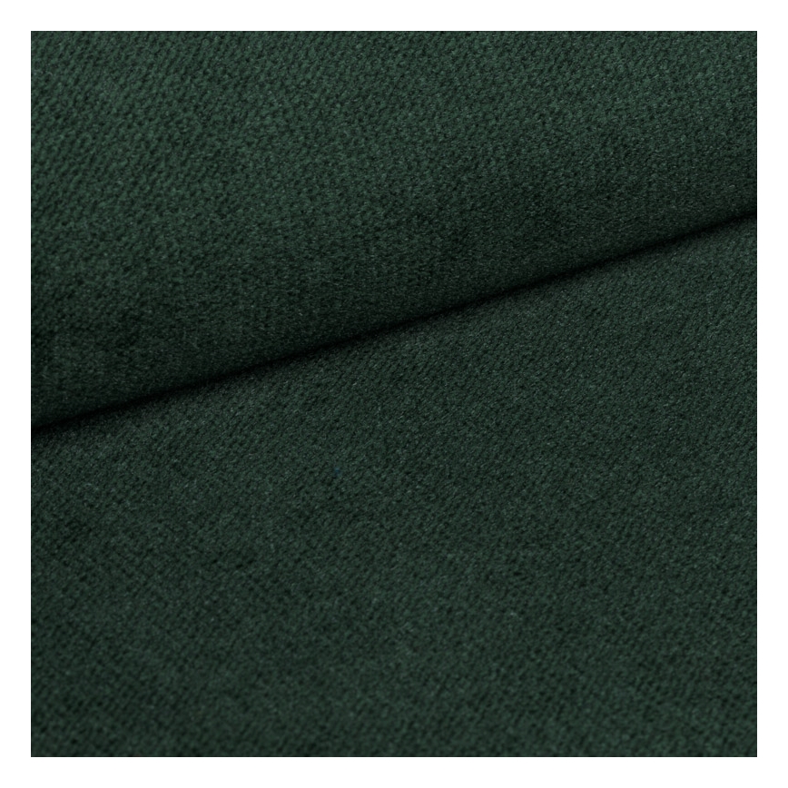 Universali L formos kampinė išskleidžiama sofa-lova SALVADA su talpia daiktadėže, žalia