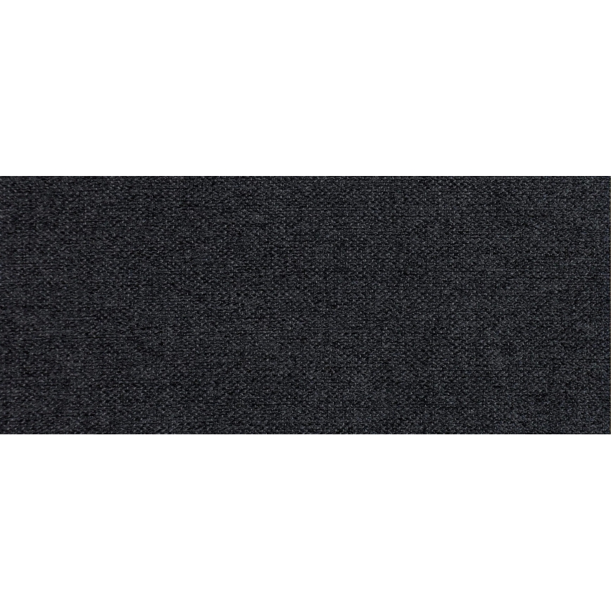 Universali U formos apmušta išskleidžiama kampinė sofa YORK, pilka/juoda