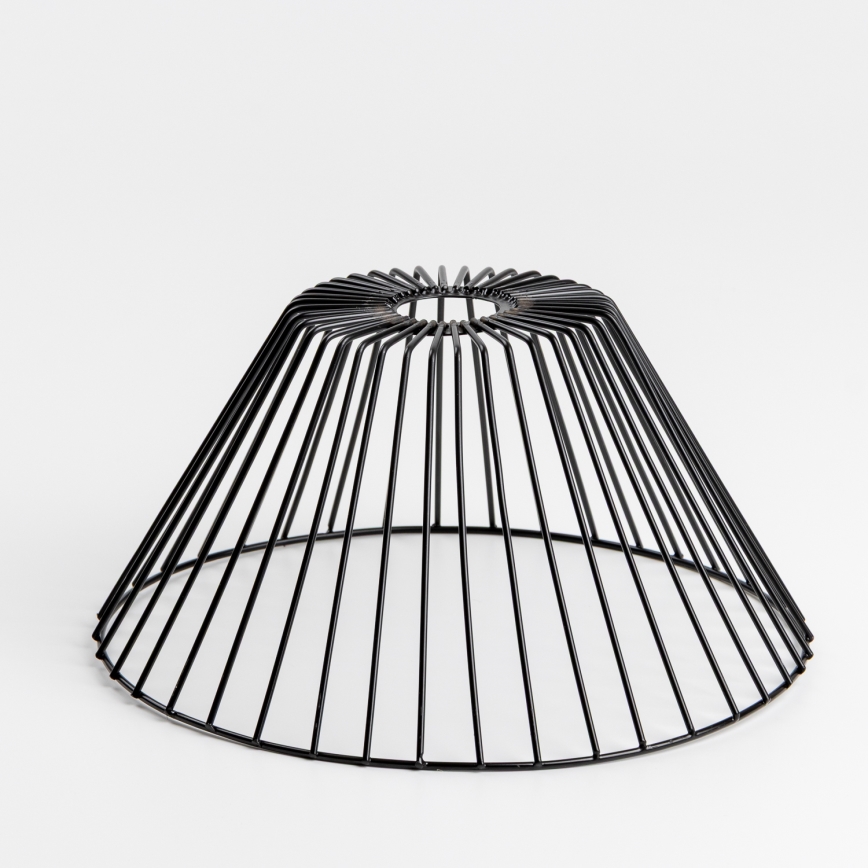 Universalus gaubtas CURITIBA, skersmuo 30 cm, juodas