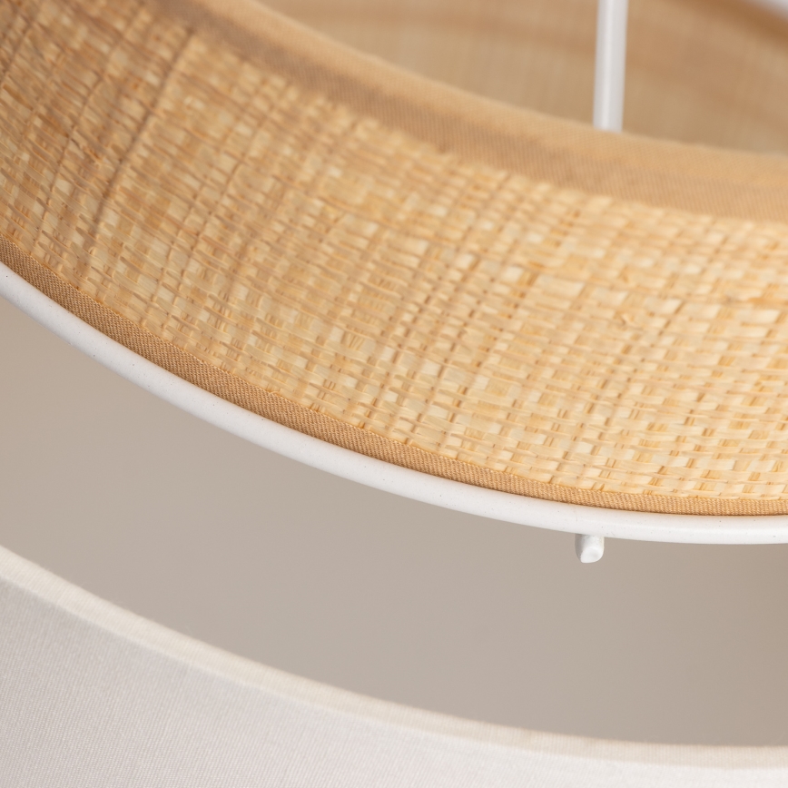 Universalus gaubtas KERIA skersmuo 30 cm smėlinė/balta