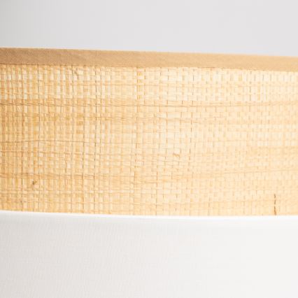 Universalus gaubtas KERIA, skersmuo 40 cm, smėlinė/balta